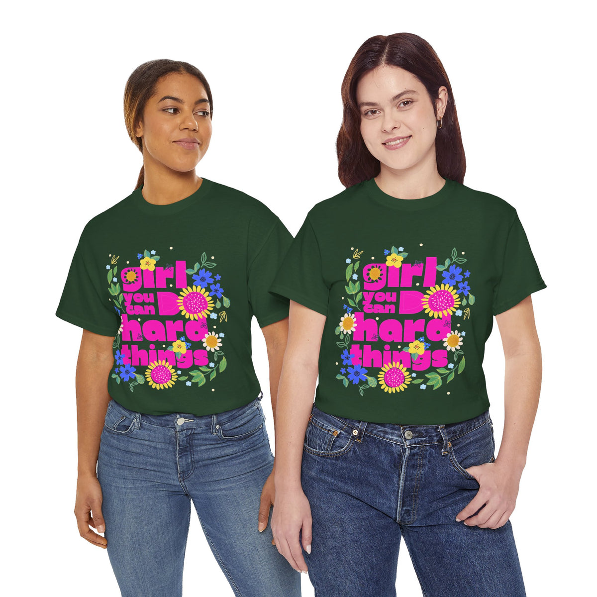 Girl You Can Do Hard Things Tee