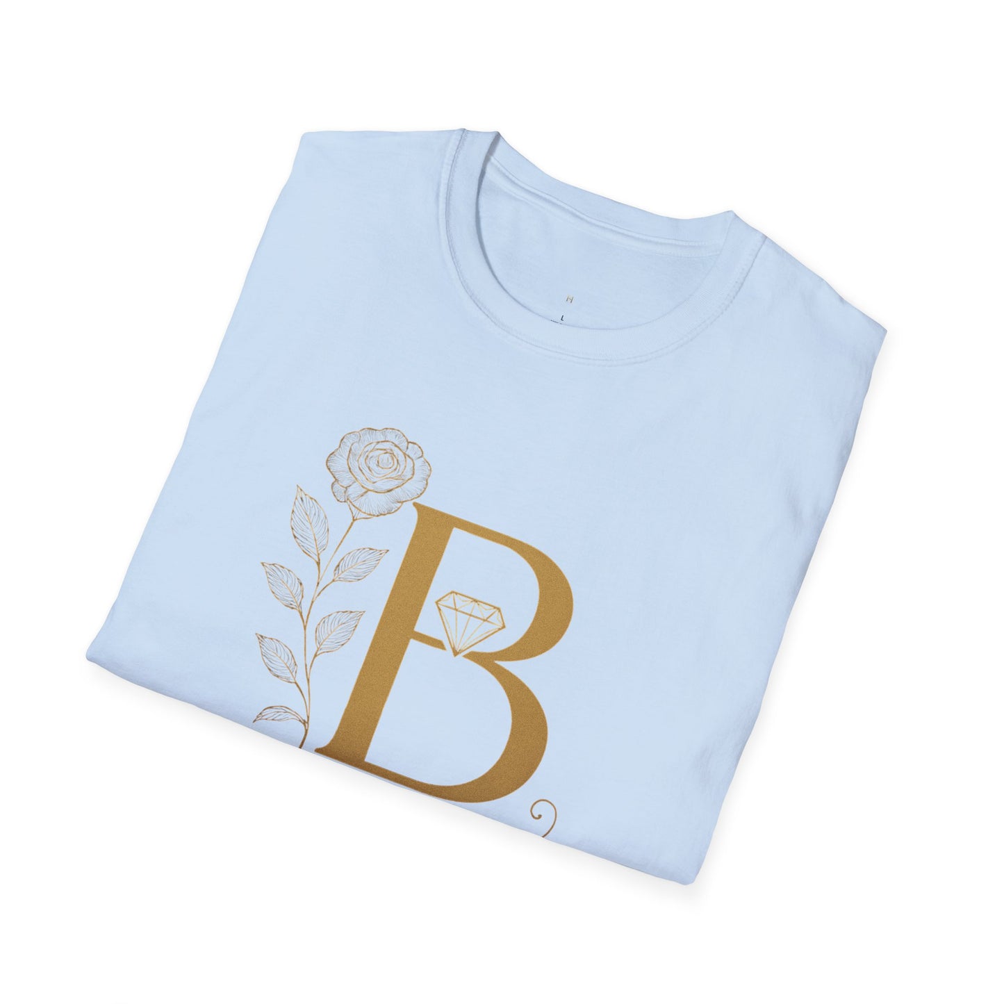 Personalized Floral Monogram T-Shirt, Forever Be Mine Shirt