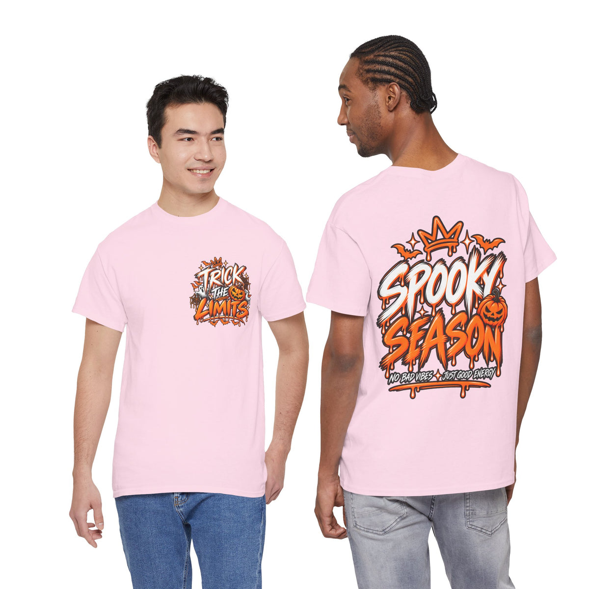 Spooky Season T-Shirt — 'Trick the Limits' Halloween Graphic Tee