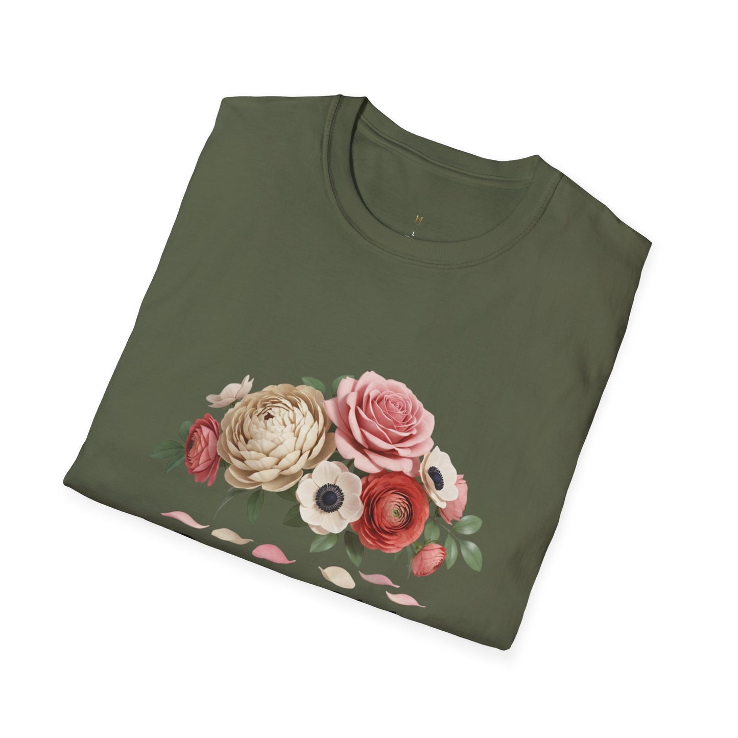 Floral "Pretty Girl" T-Shirt — Prettier with Flowers Casual Tee