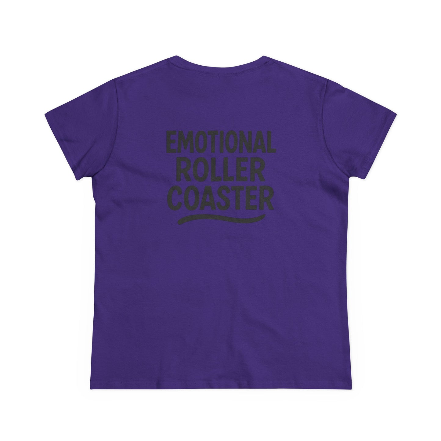 Mood Swings / Emotional Roller Coaster Women's Tee — Funny Mental Health Graphic T-Shirt
