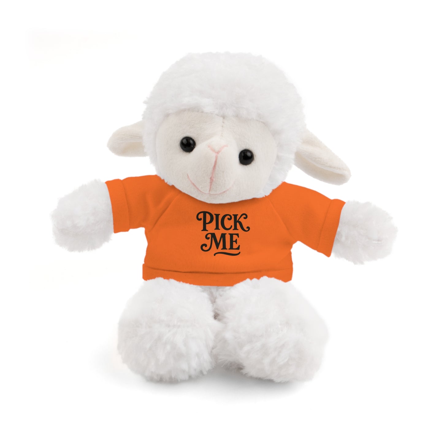 Pick Me Plush Bear with Tee — Cute Stuffed Animal Gift