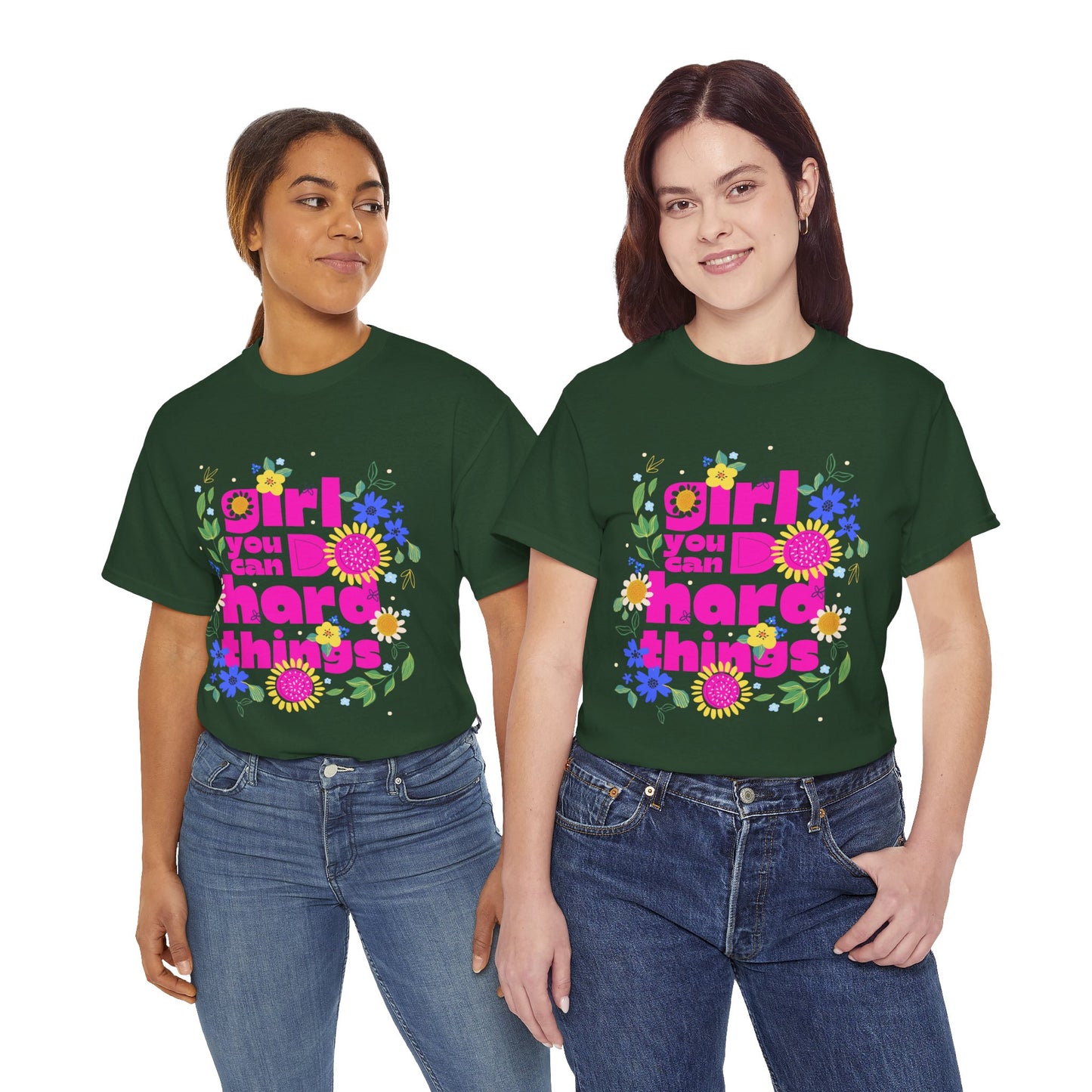 Girl You Can Do Hard Things Tee