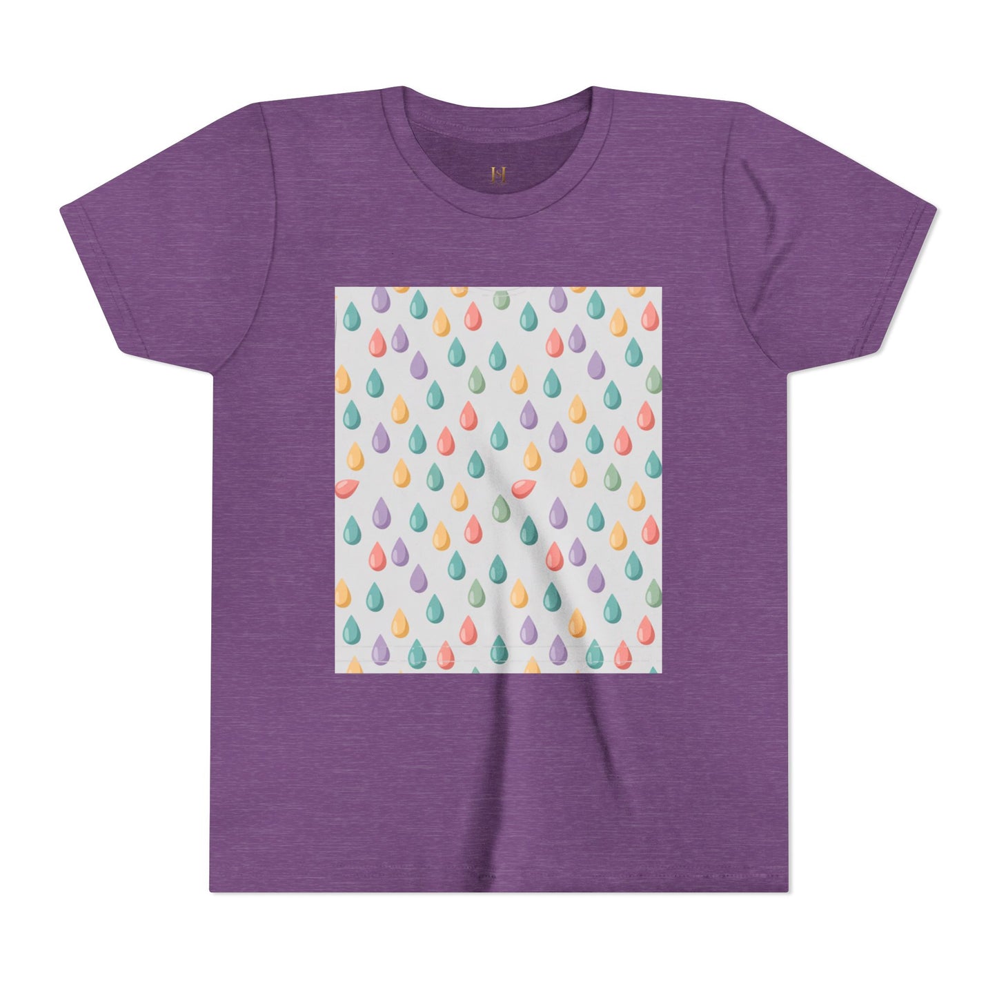 Colorful Water Droplet Youth Tee