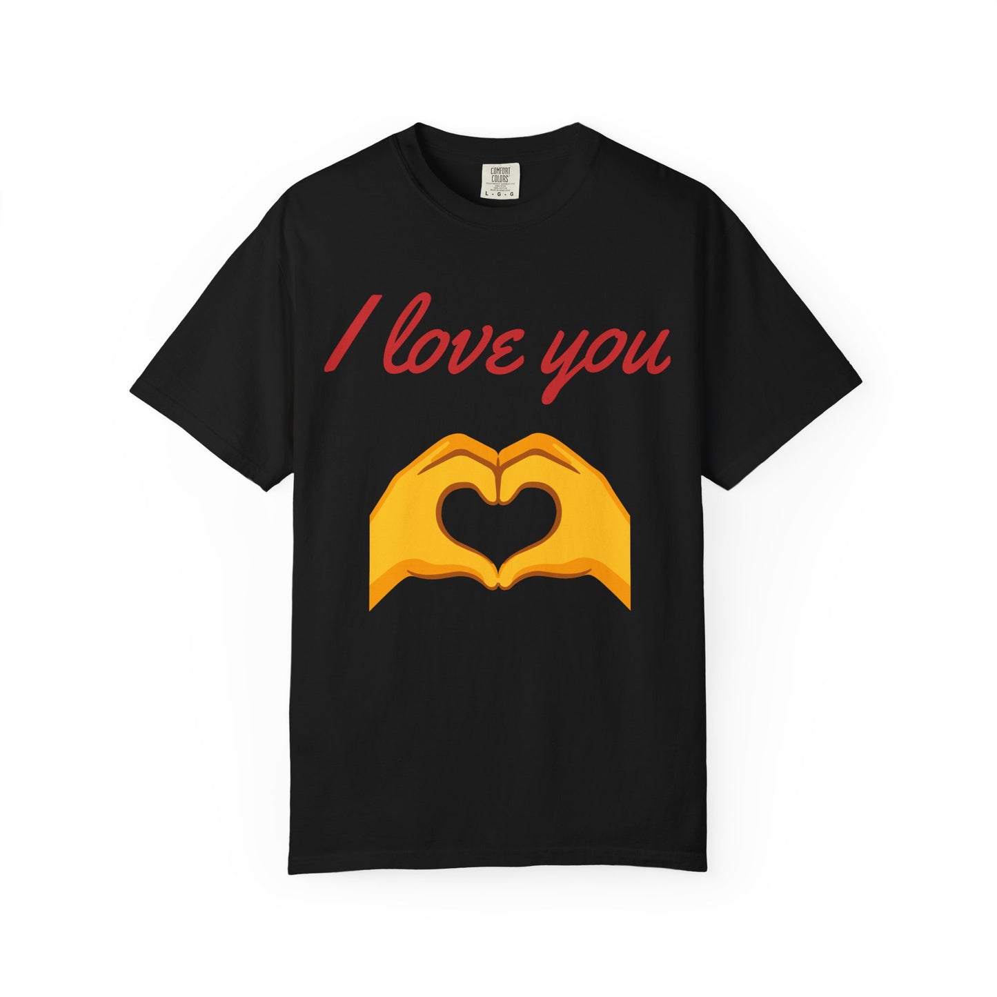 I Love You Hand Heart Unisex T-Shirt, Casual Love Tee, Gift for Him or Her, Anniversary or Valentine's Day Outfit, Cute Couples Shirt, [...]