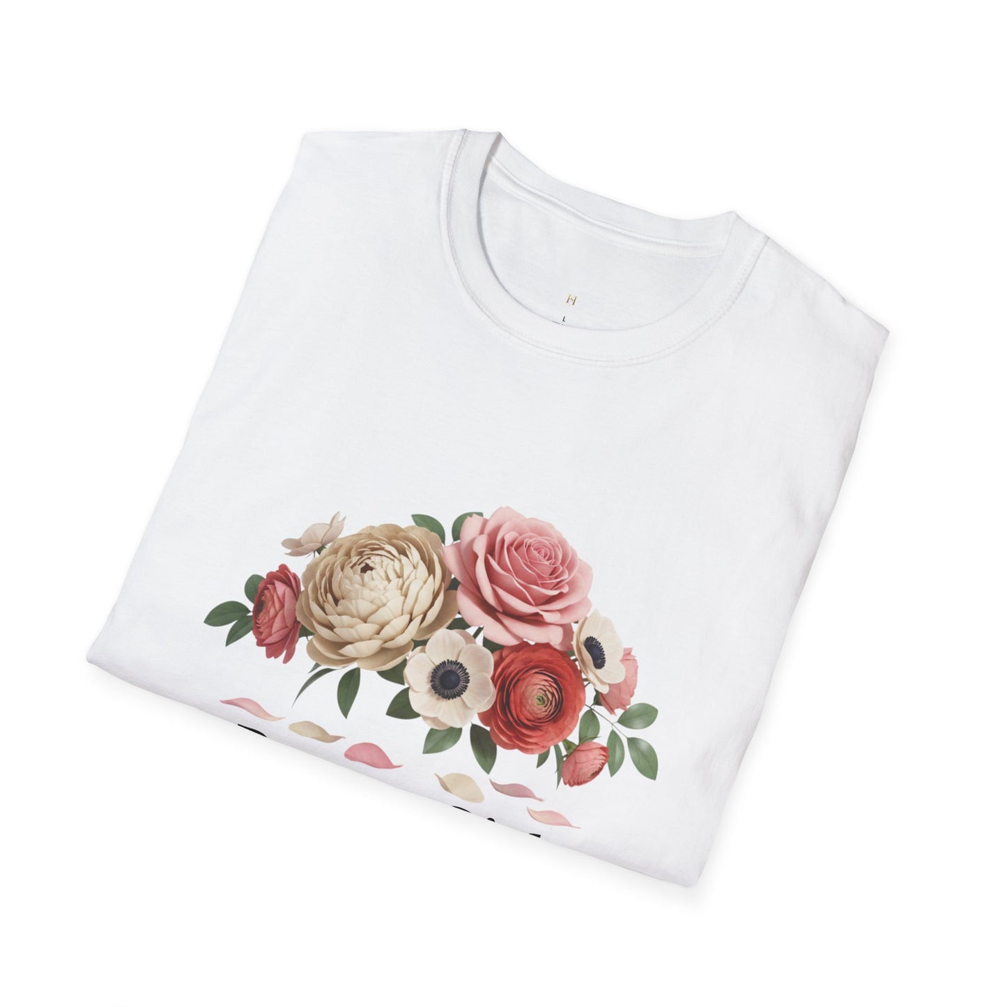 Floral "Pretty Girl" T-Shirt — Prettier with Flowers Casual Tee