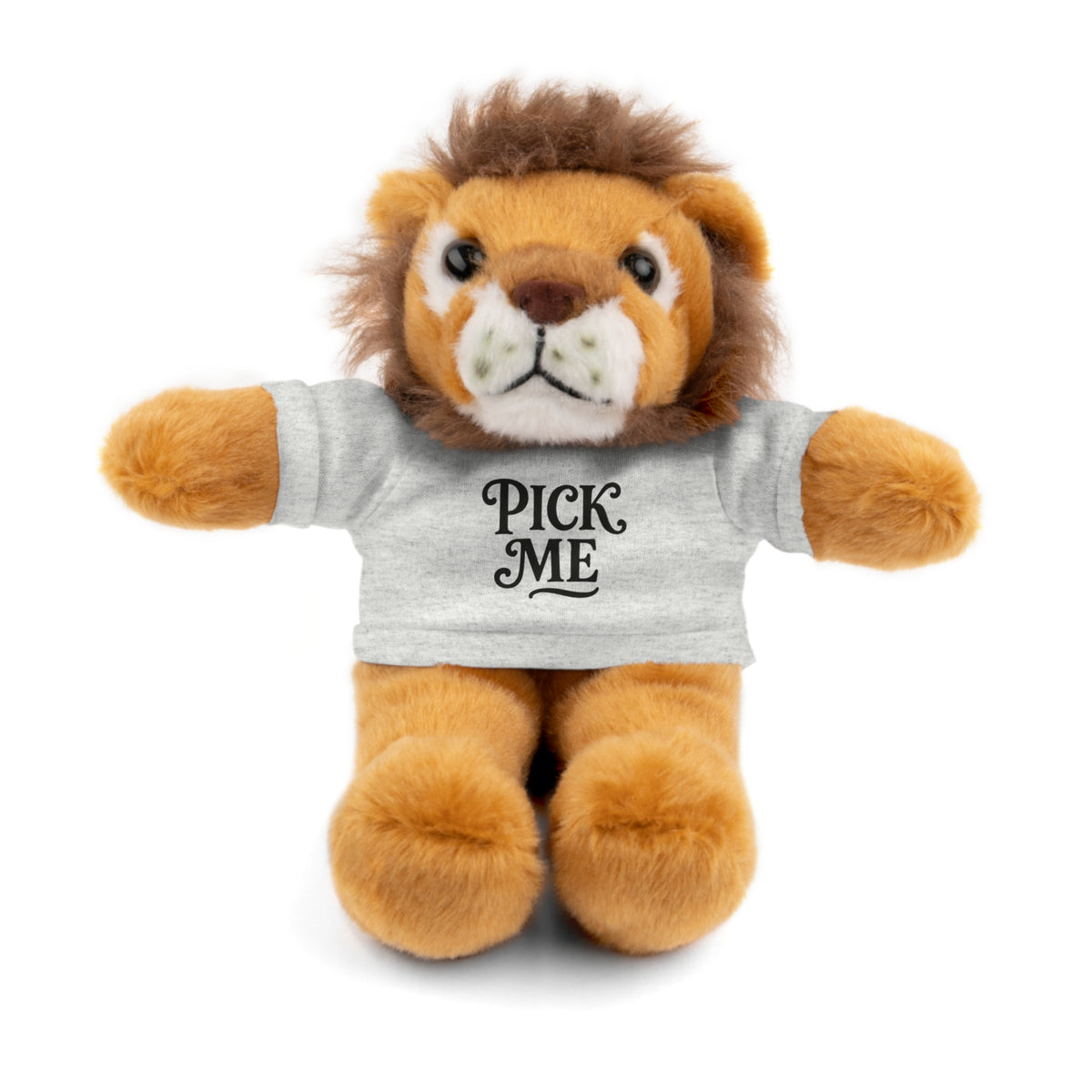 Pick Me Plush Bear with Tee — Cute Stuffed Animal Gift