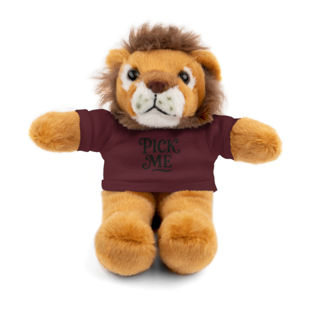 Pick Me Plush Bear with Tee — Cute Stuffed Animal Gift