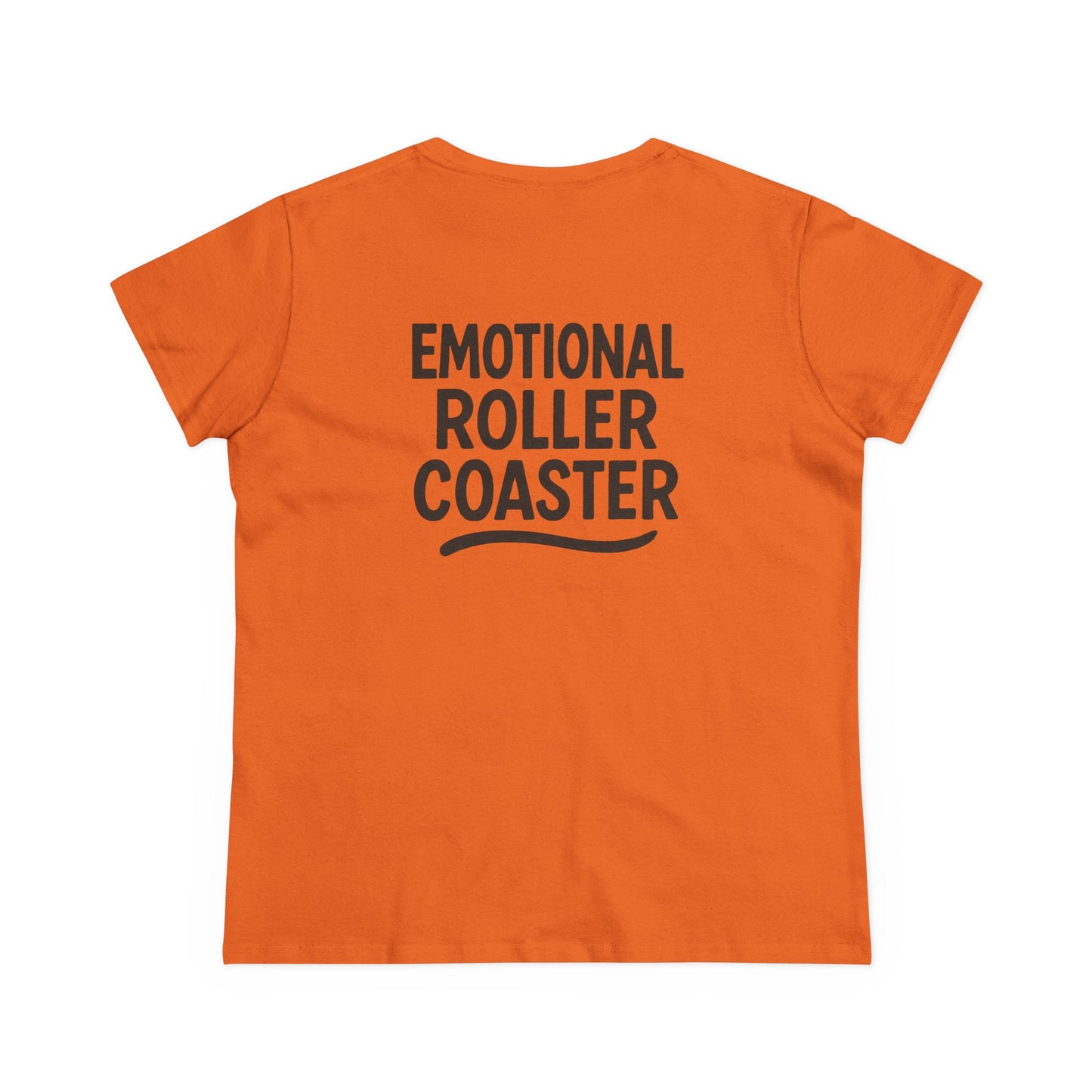 Mood Swings / Emotional Roller Coaster Women's Tee — Funny Mental Health Graphic T-Shirt