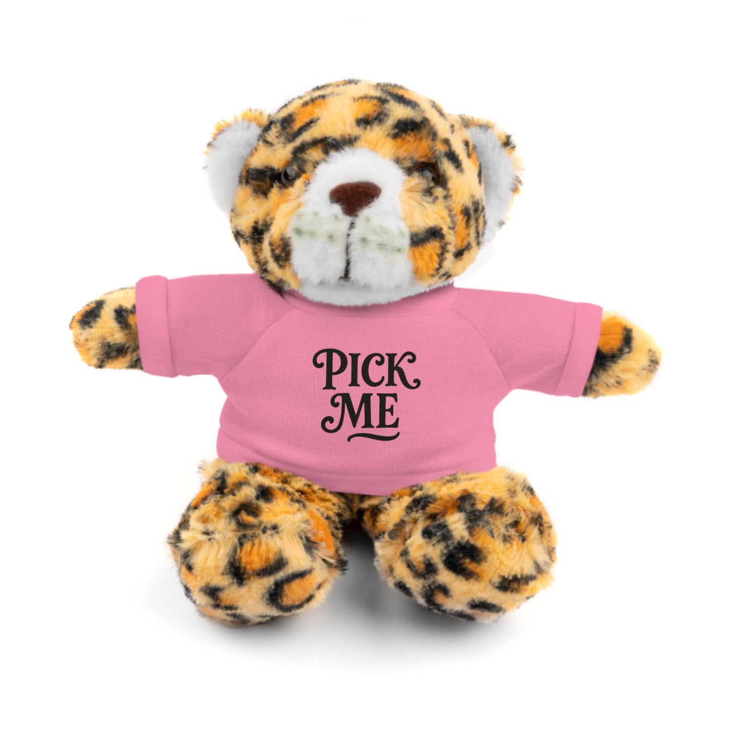 Pick Me Plush Bear with Tee — Cute Stuffed Animal Gift