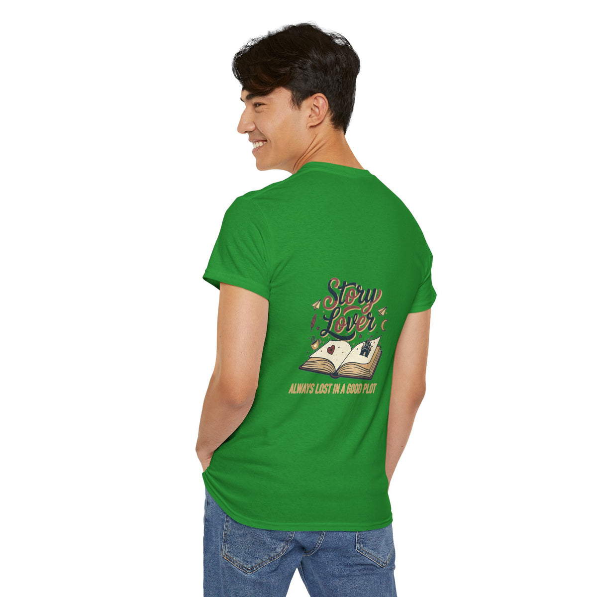 Love Story T-Shirt — 'Love Story' Floral Heart Romance Tee