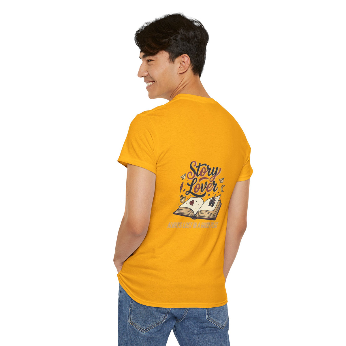 Love Story T-Shirt — 'Love Story' Floral Heart Romance Tee