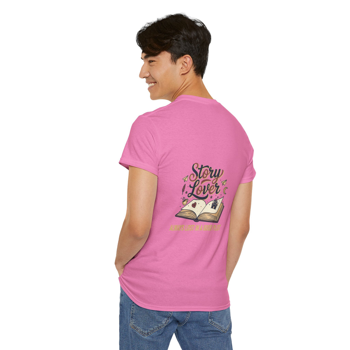 Love Story T-Shirt — 'Love Story' Floral Heart Romance Tee