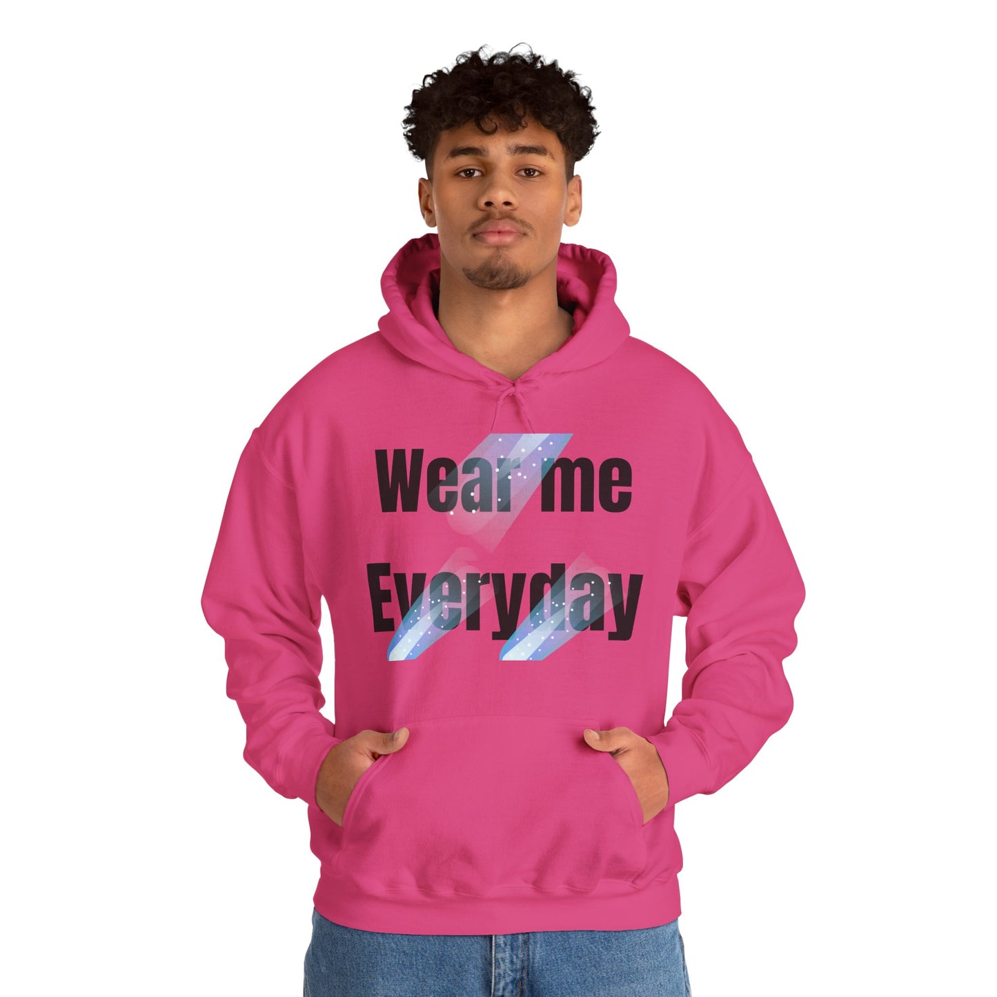 Everyday Wear Unisex Hooded Sweatshirt, Cozy Pullover