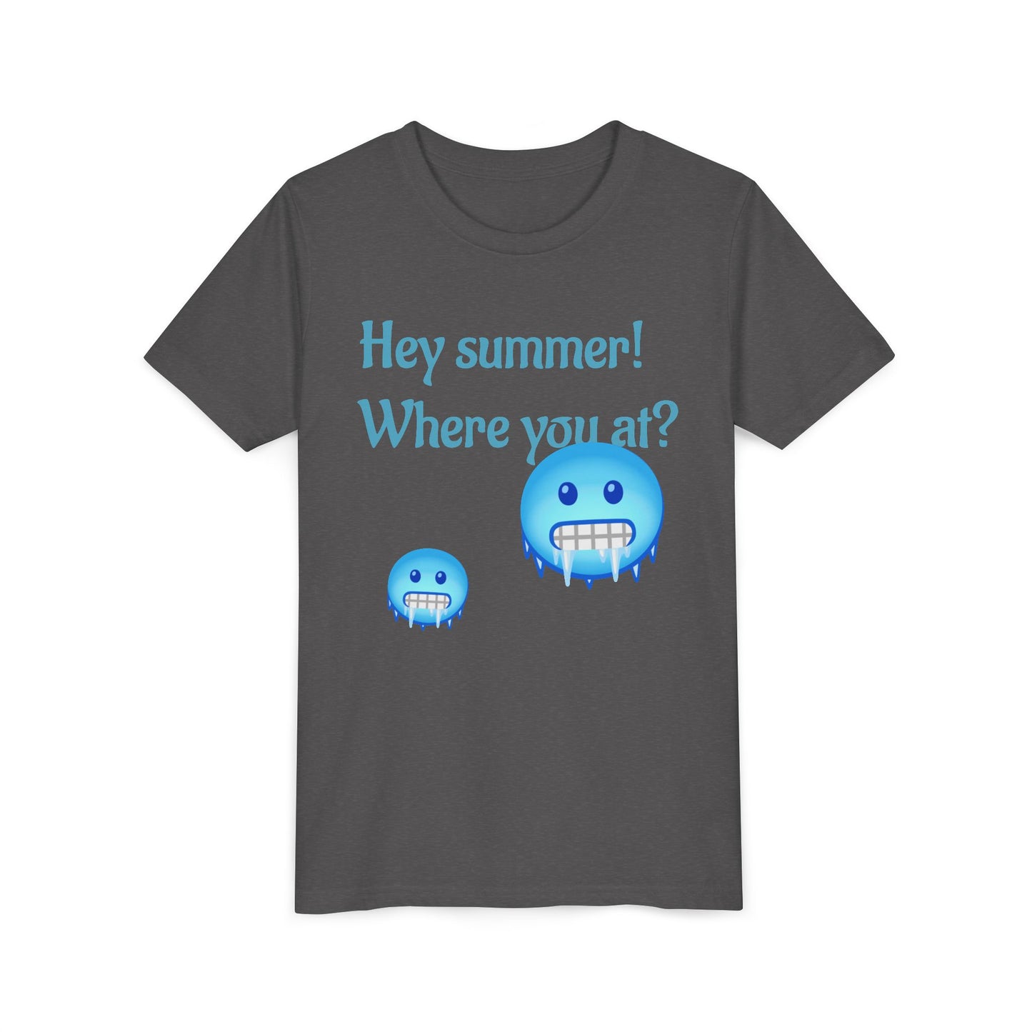 Youth Summer Vibe Tee, Kids Beach Tee