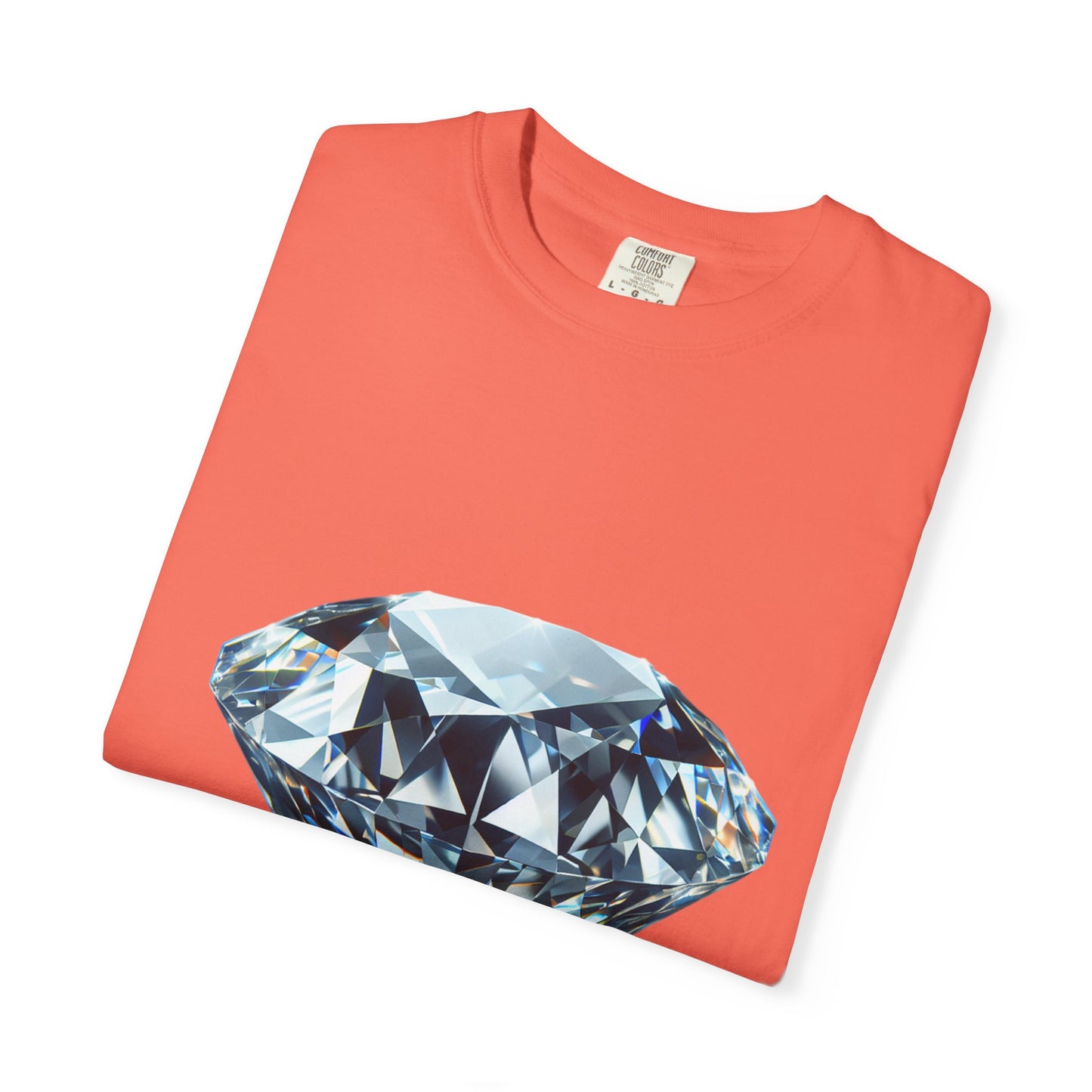 Sparkling Diamond Unisex T-Shirt, Trendy Graphic Tee for Casual Wear, Gift for Birthdays, Parties, Holidays, Fashionable Everyday Style