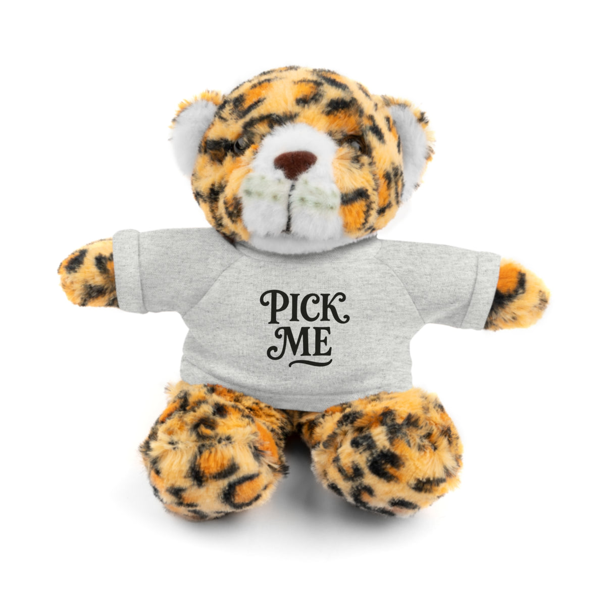 Pick Me Plush Bear with Tee — Cute Stuffed Animal Gift