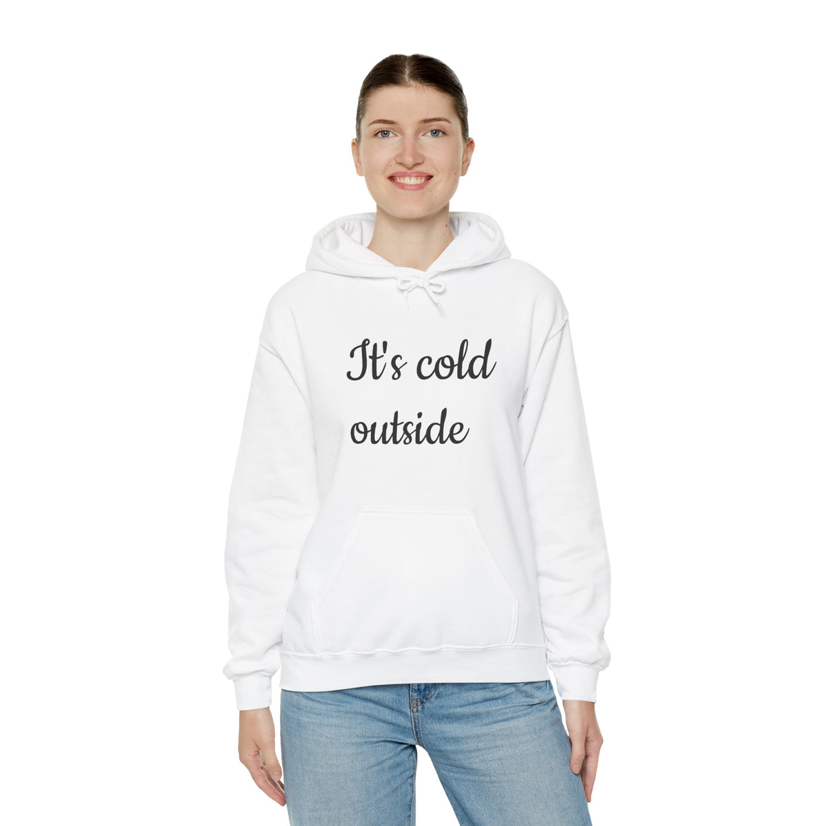 Cozy Unisex Hooded Sweatshirt with Fun Quotes