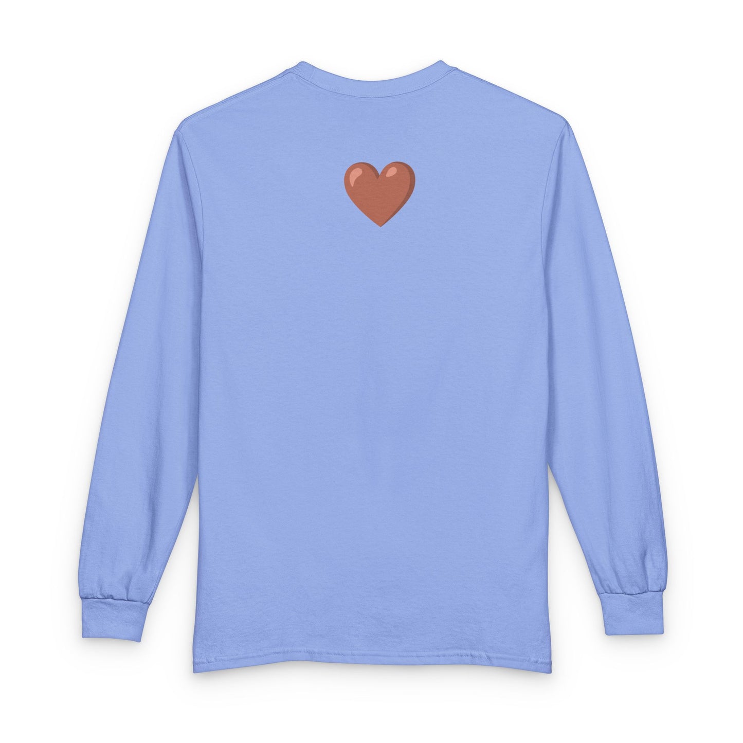 Choose Peace Long Sleeve Tee — Heart Back Graphic