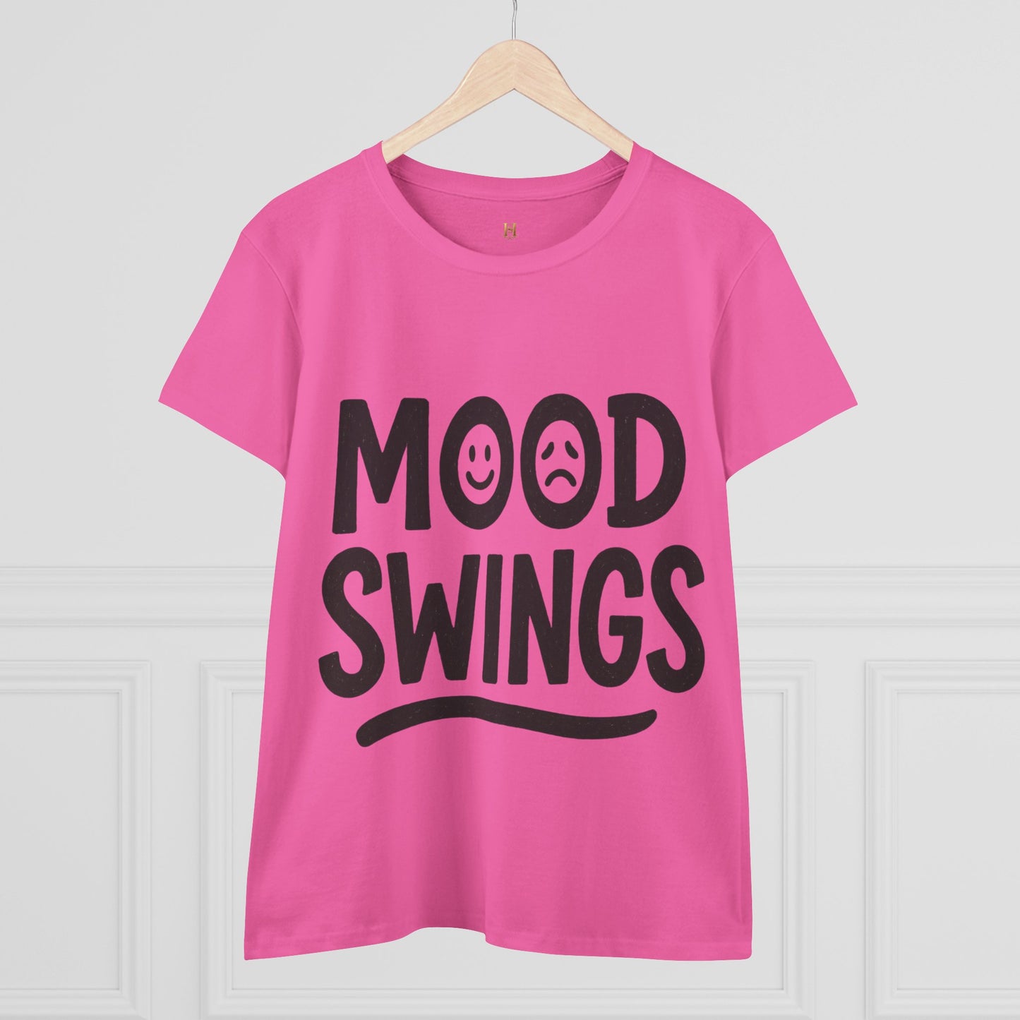 Mood Swings / Emotional Roller Coaster Women's Tee — Funny Mental Health Graphic T-Shirt