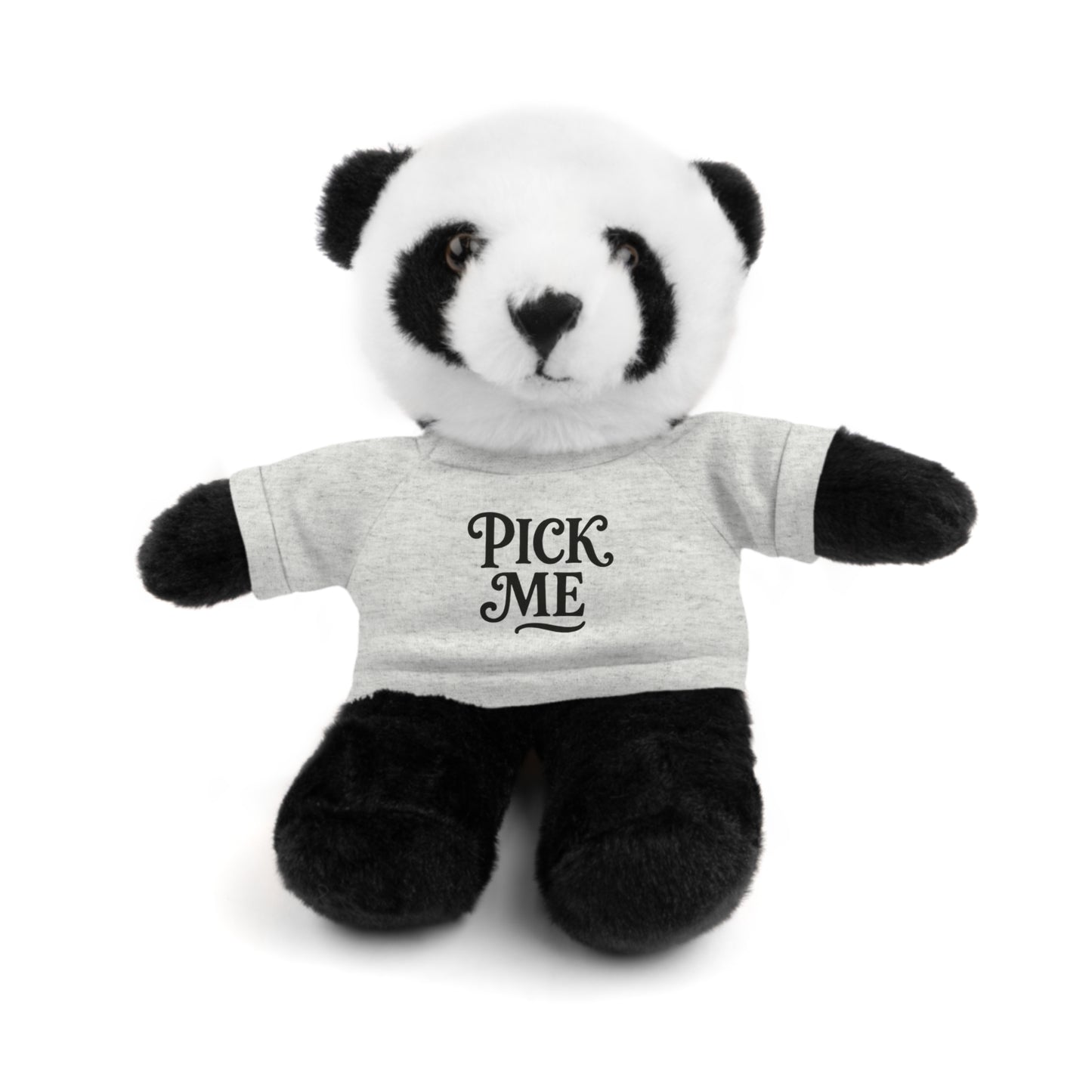Pick Me Plush Bear with Tee — Cute Stuffed Animal Gift