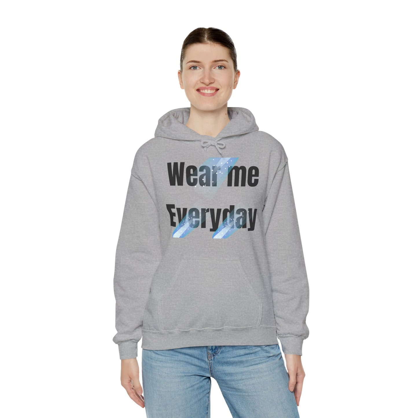 Everyday Wear Unisex Hooded Sweatshirt, Cozy Pullover