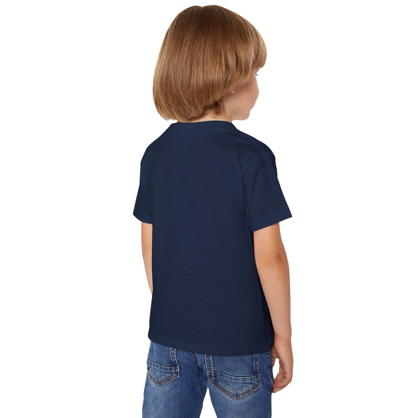 Cute Dolphin Toddler T-shirt, Eco-Friendly Kidswear