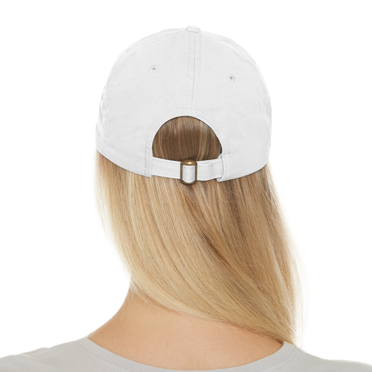New Day Dad Hat with Leather Patch | Casual Cap, Great Gift for Dad, Trendy Hat for Everyday Wear, Stylish Accessory for Any Occasion