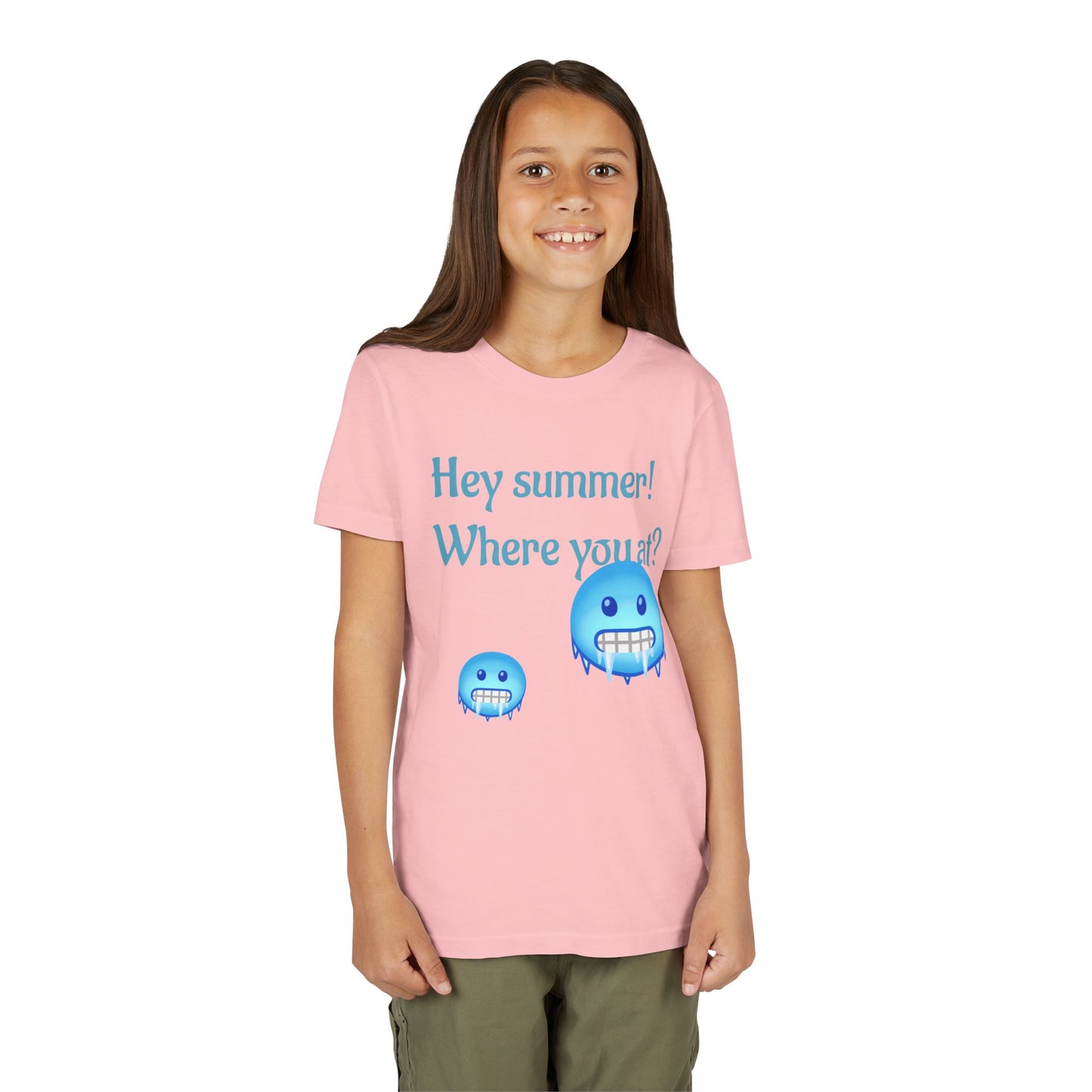 Youth Summer Vibe Tee, Kids Beach Tee