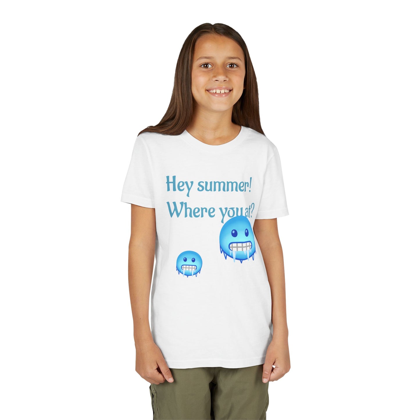 Youth Summer Vibe Tee, Kids Beach Tee