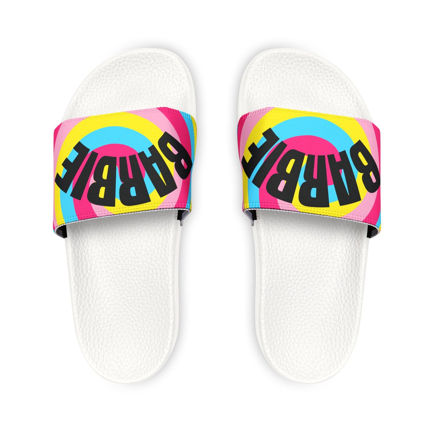 Colorful Barbie Youth Sandals, Fun Summer Footwear, Kids Beach Slip-Ons, Perfect Gift for Birthdays and Playdates, Trendy Playtime Shoes