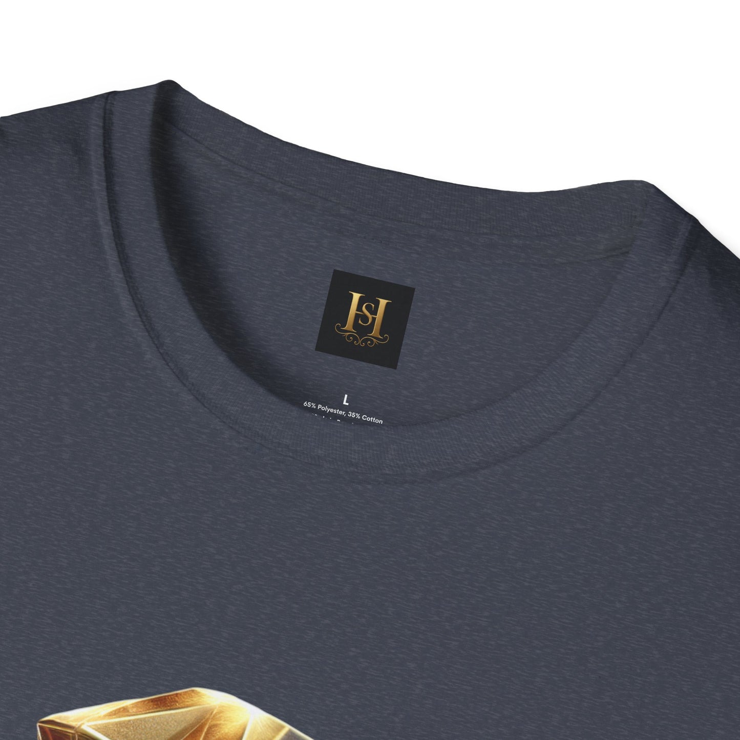 Diamond Runner Unisex Softstyle T-Shirt | Trendy Graphic Tee | Gift for Athletes, Birthday, Fitness Enthusiasts, Casual Wear, Art Lovers