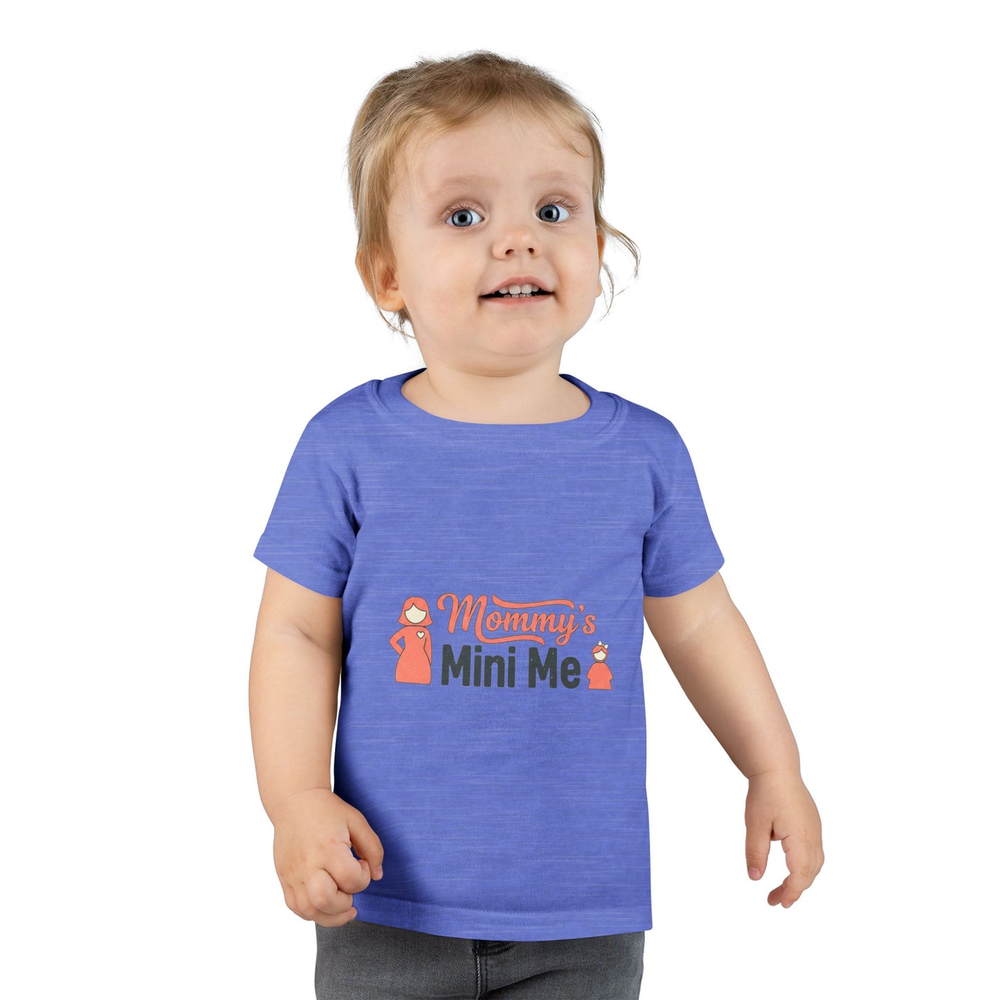 Toddler T-Shirt — "Mommy's Mini Me" Gray Kids Tee