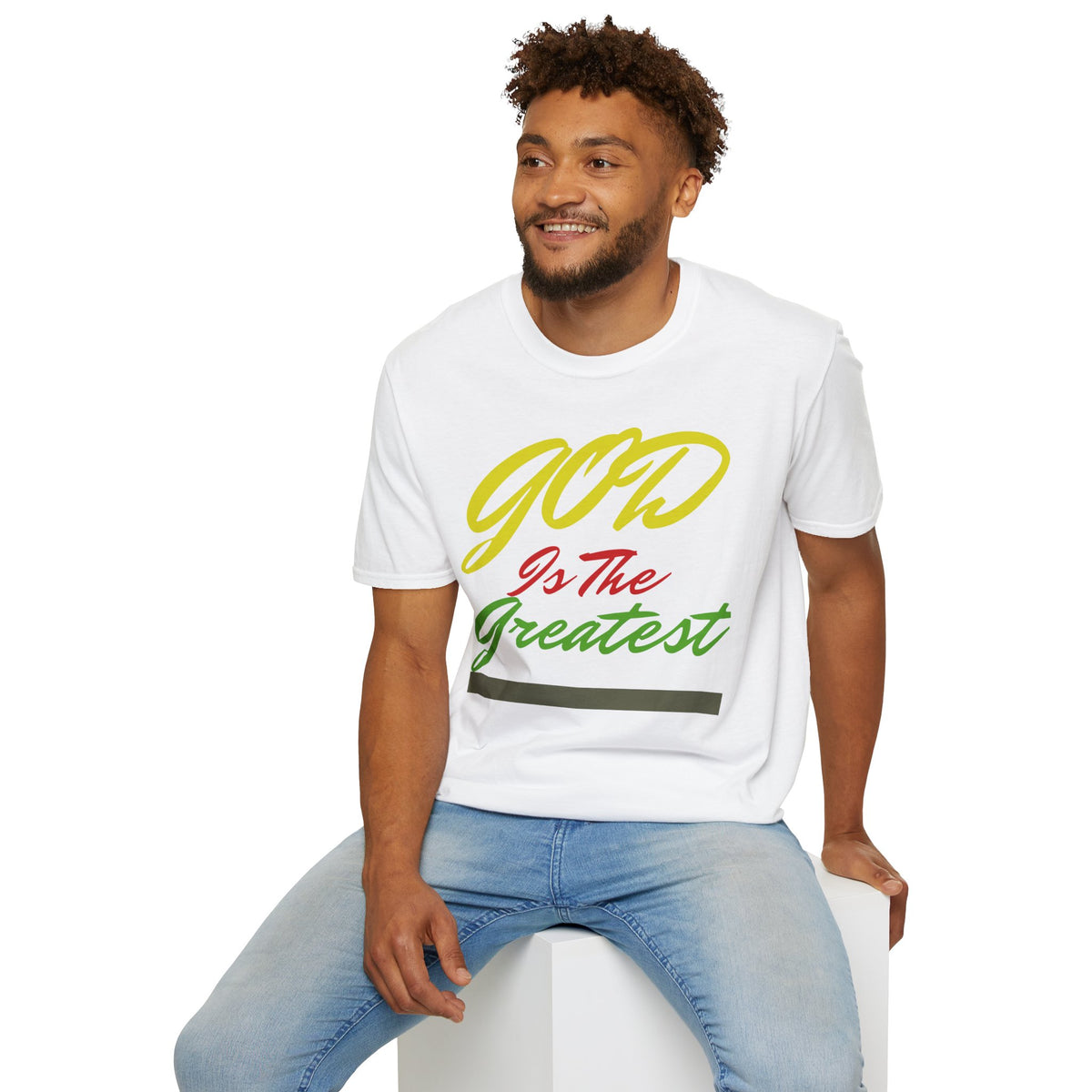 God Is The Greatest T-Shirt — Inspirational Christian Faith Tee