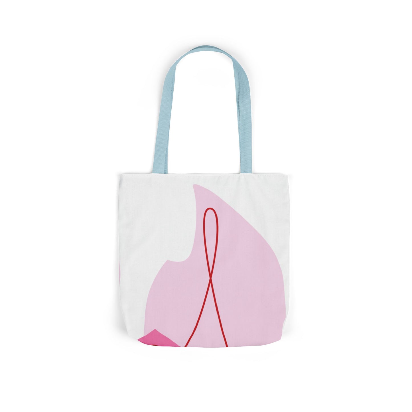 Chic Pink Canvas Tote Bag, Stylish Shopper, Eco-Friendly Gift, Beach Bag, Cute Grocery Bag, Artisan Handbag, Fashion Accessory