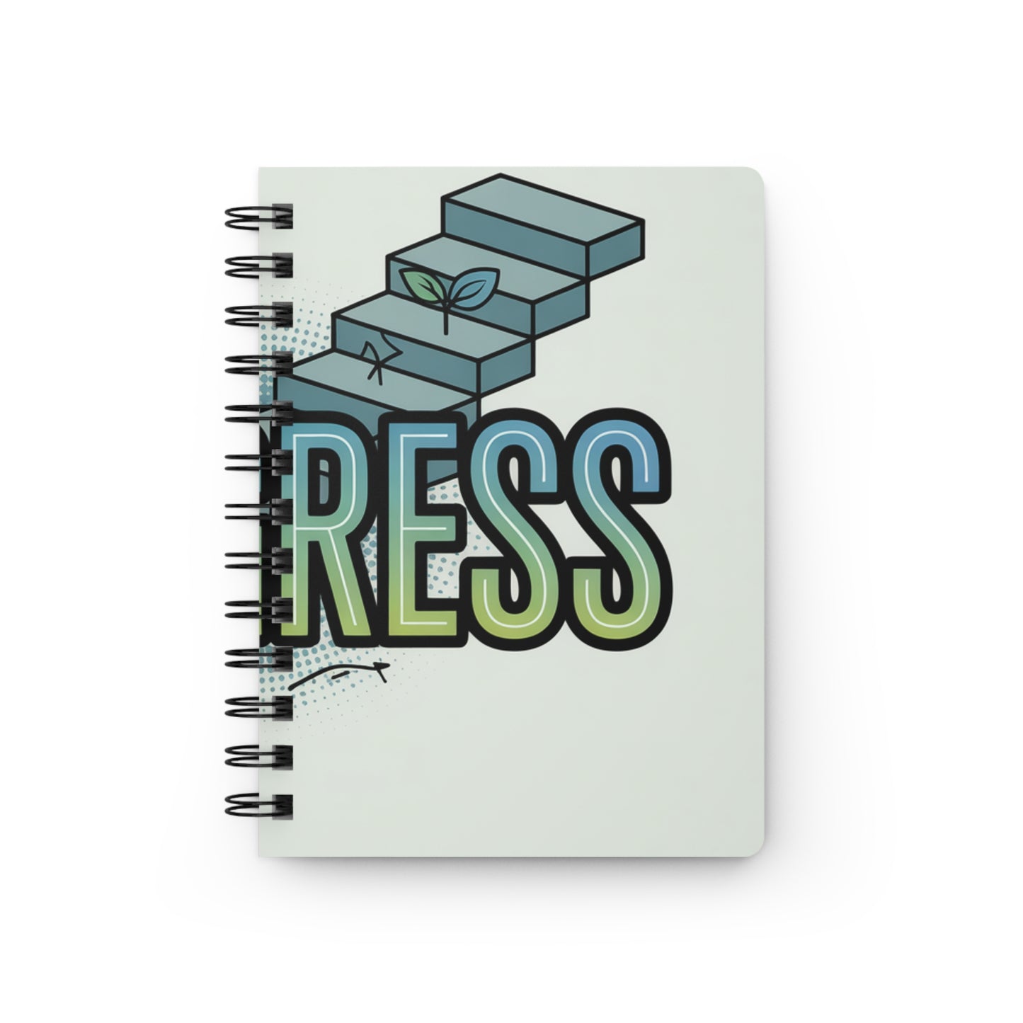 Progress Spiral Journal — Motivational Step-by-Step Notebook
