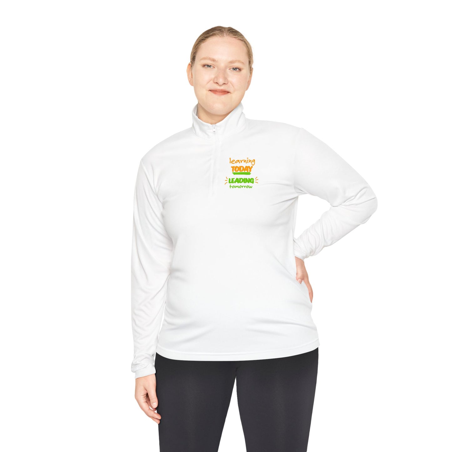 Learning Quarter-Zip Pullover for Growth, Cozy Layer for Teachers, Educational Gift, Study Apparel, Warmth for Classrooms, Perfect for [...]