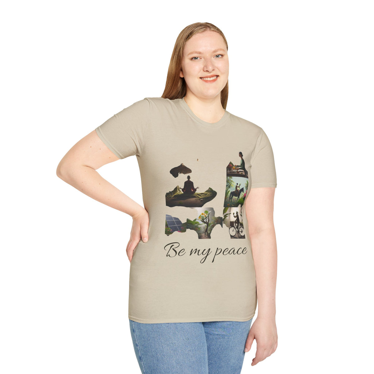 Be My Peace T-Shirt — Calming Nature & Mindfulness Graphic Tee