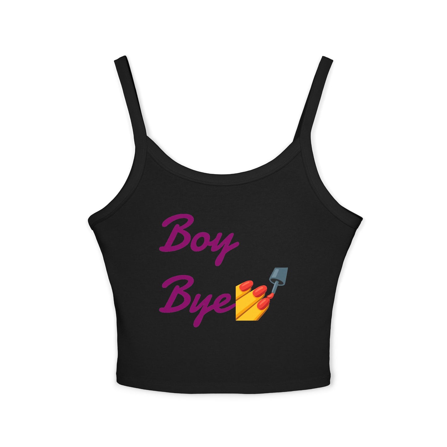 Chic Women's Tank Top with "boy bye"