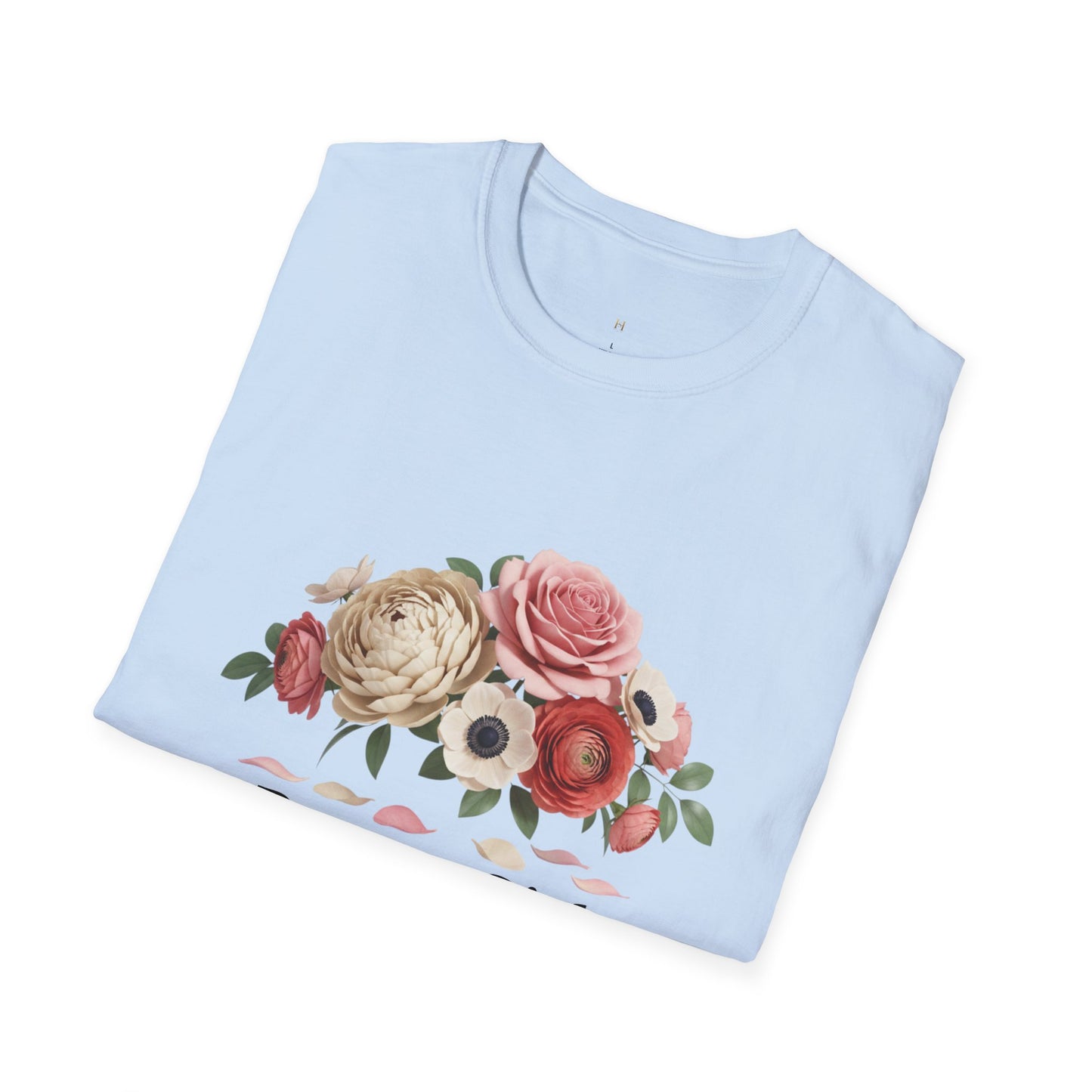 Floral "Pretty Girl" T-Shirt — Prettier with Flowers Casual Tee
