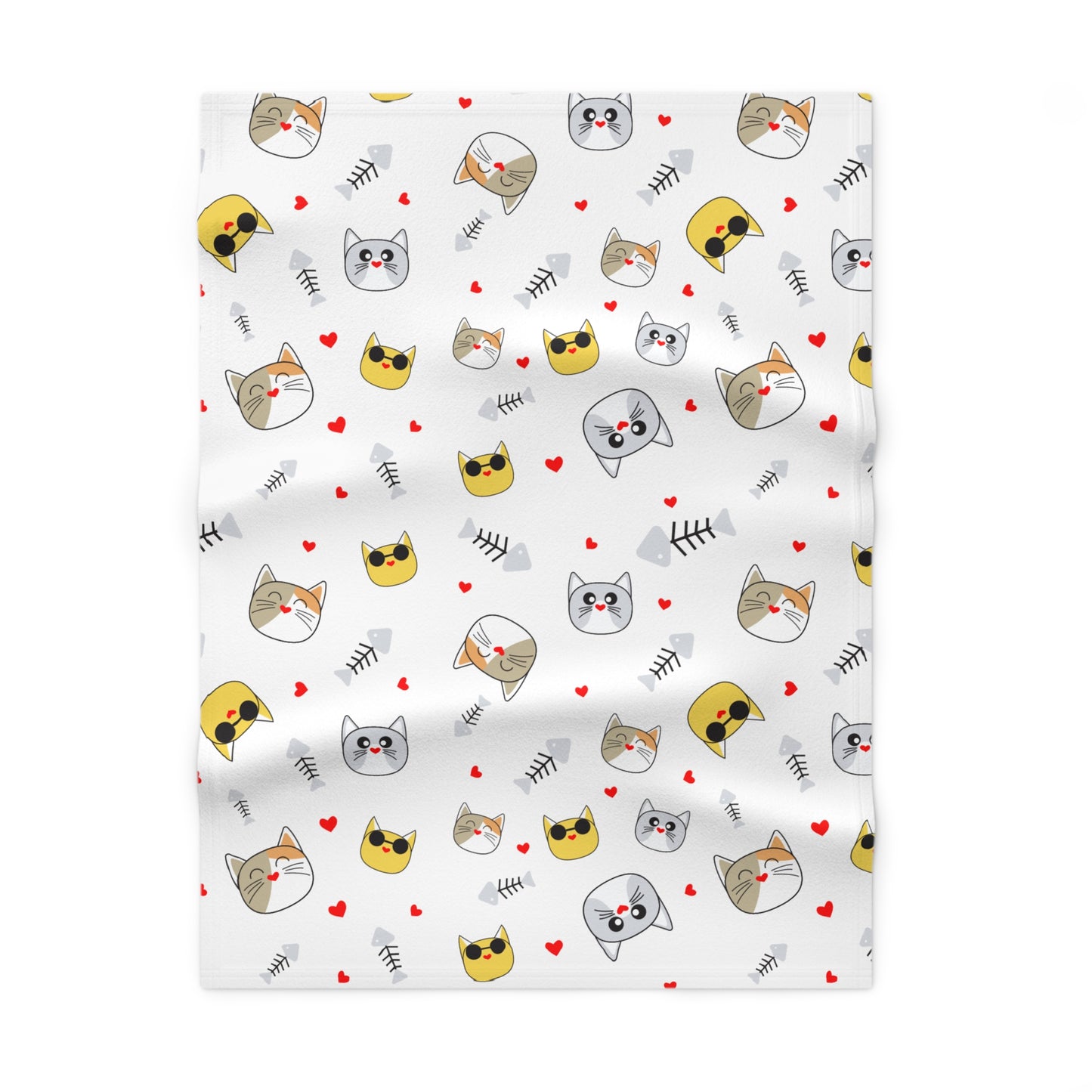 Whimsical Cat Fleece Baby Blanket | Cozy Nursery Decor, Perfect Baby Shower Gift, Soft Playtime Essential, Adorable Pet Blanket, Cute [...]