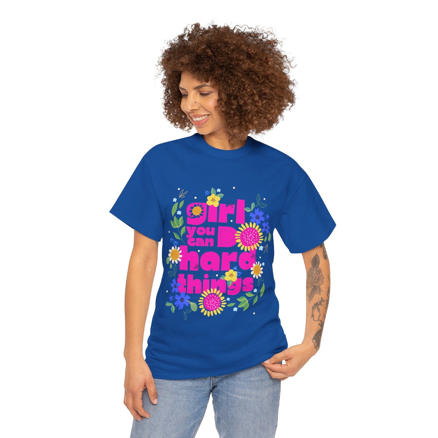 Girl You Can Do Hard Things Tee