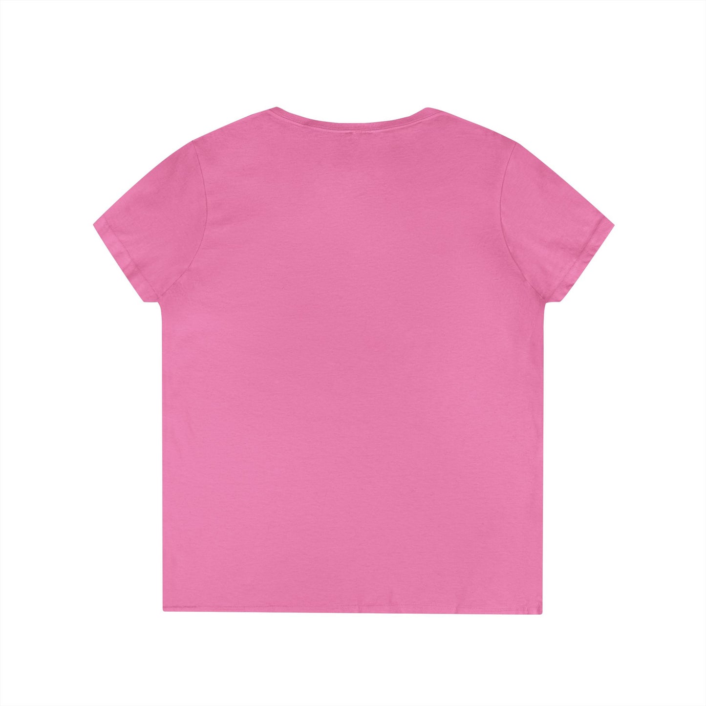 Motivational Ladies' V-Neck T-Shirt - Keep it Moving, Fitspiration Tee, Workout Shirt, Casual Wear, Gift for Fitness Enthusiasts