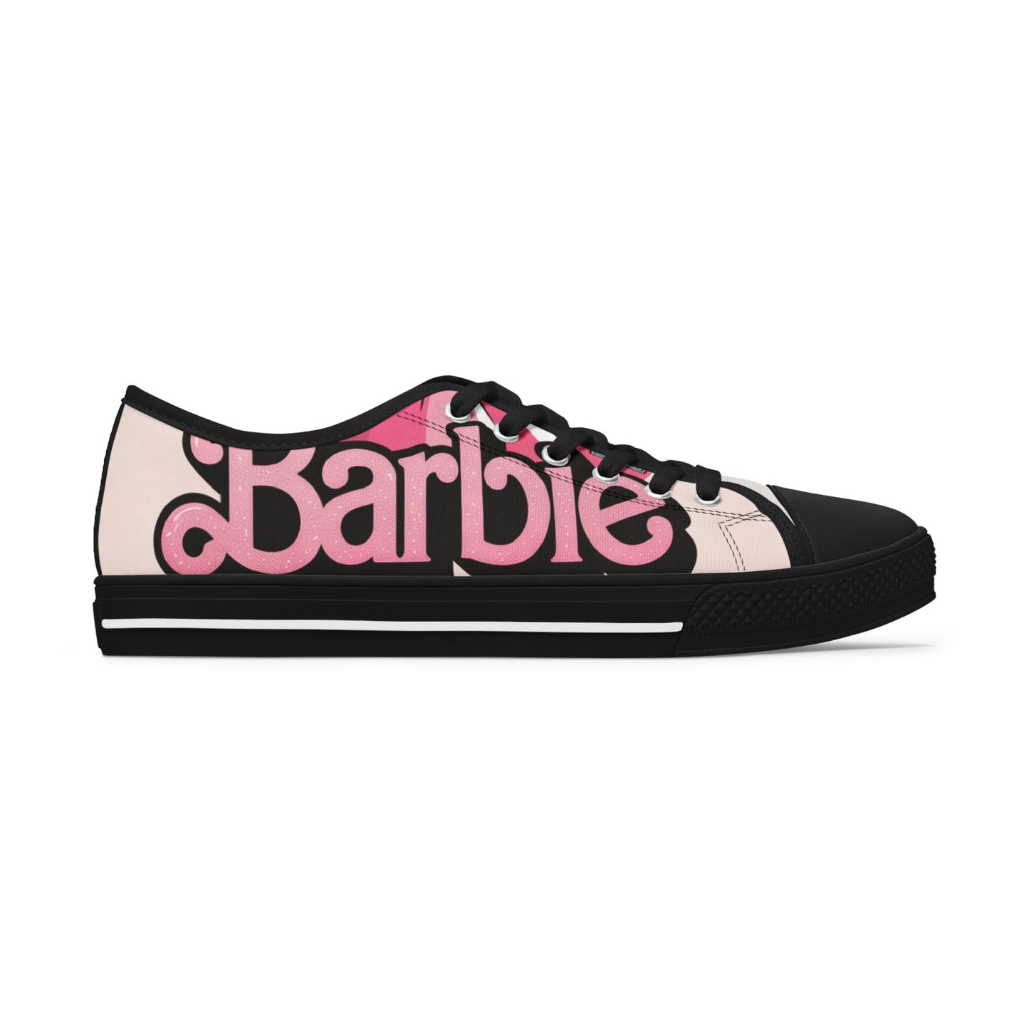 Barbie-Inspired Low Top Sneakers for Women