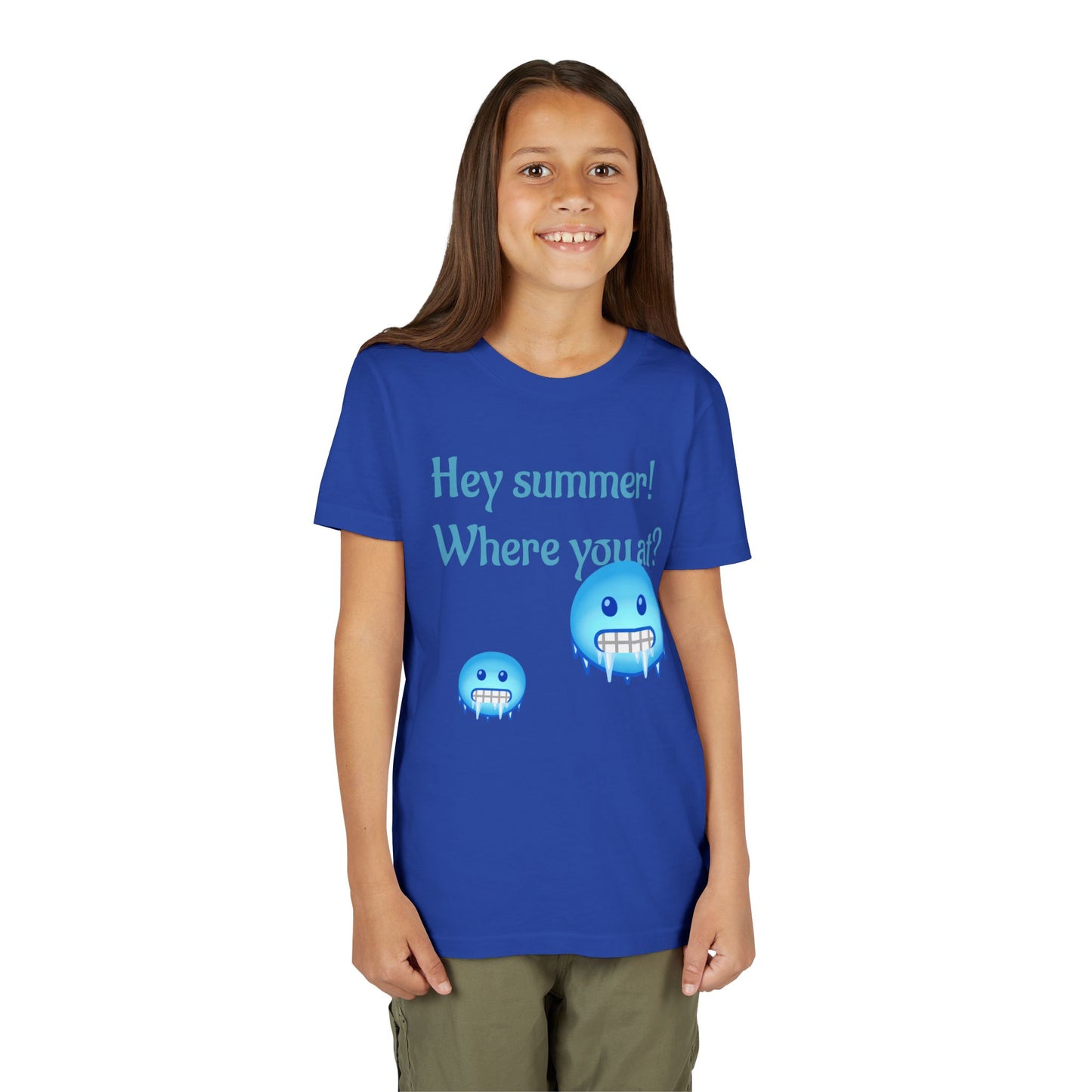 Youth Summer Vibe Tee, Kids Beach Tee