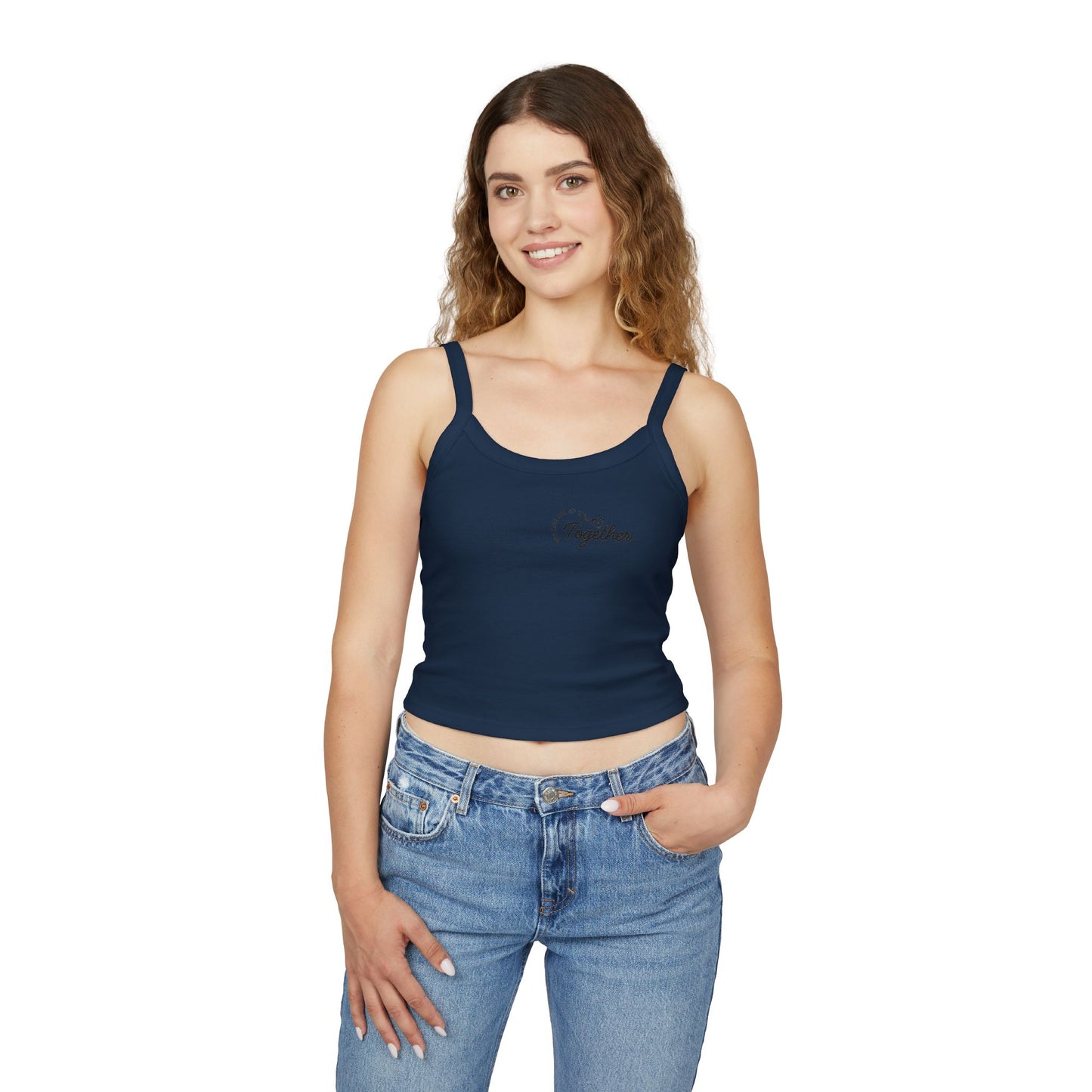 Together Heart Crop Tank Top