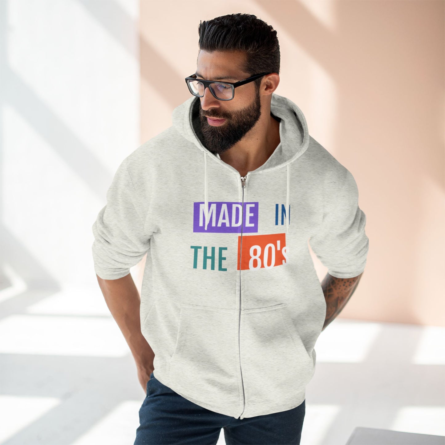 Cozy Unisex Zip Hoodie - Wholeness Design