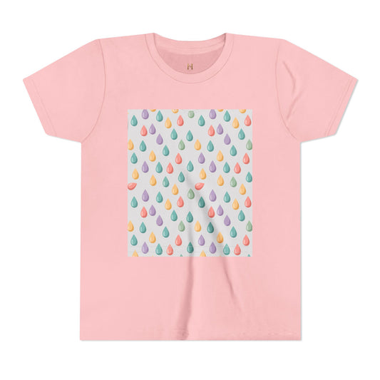 Colorful Water Droplet Youth Tee