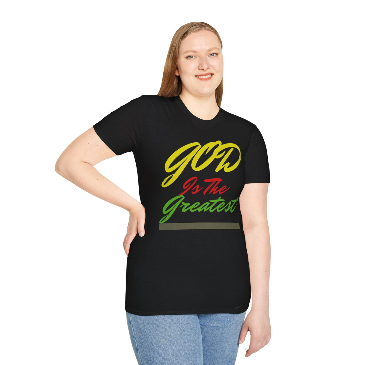 God Is The Greatest T-Shirt — Inspirational Christian Faith Tee