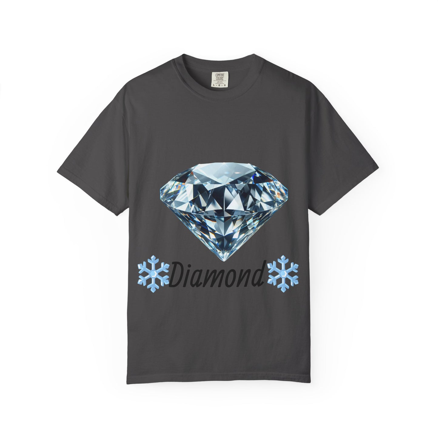 Sparkling Diamond Unisex T-Shirt, Trendy Graphic Tee for Casual Wear, Gift for Birthdays, Parties, Holidays, Fashionable Everyday Style